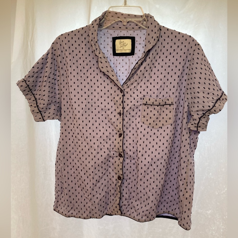 Primark Button Down Pajama Top